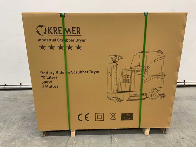 Kremer - 2025 - kr-fr70 - industriële zit schrobzuigmachine - afbeelding 15 van  23