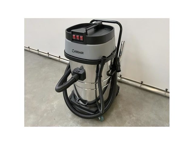 Kremer - 2025 - kr80l-3 - industriele stofzuiger 80l - afbeelding 2 van  3