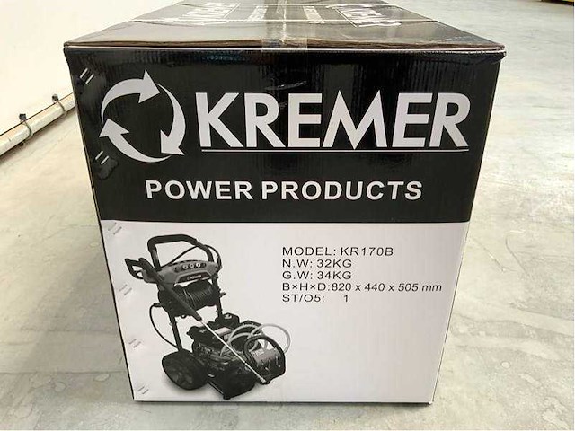 Kremer - kr170b - hogedrukreiniger 170 bar - afbeelding 23 van  29