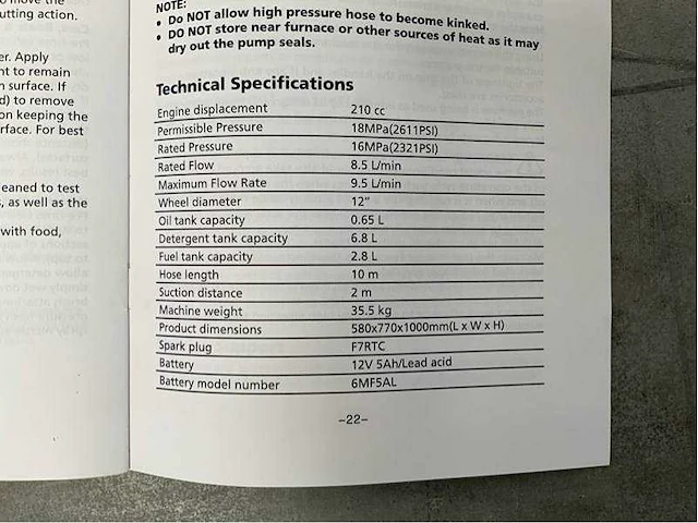 Kremer - kr170b - hogedrukreiniger 170 bar - afbeelding 27 van  29