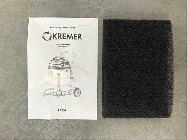 Kremer - kr60l-4 - industriële stofzuiger - 2024 - afbeelding 15 van  32