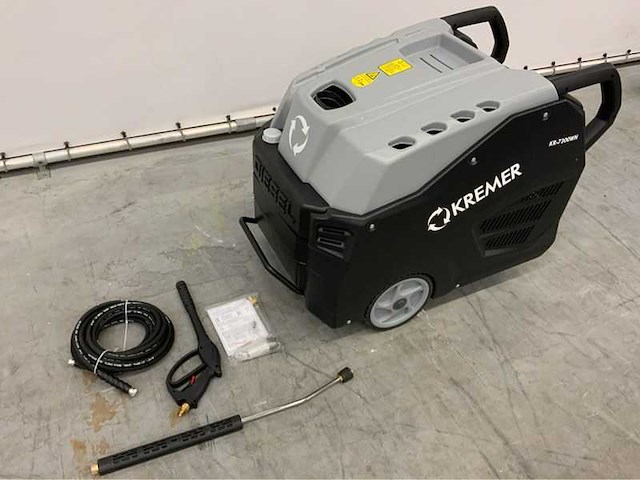 Kremer - kr7300 - heetwater hogedrukreiniger diesel - afbeelding 6 van  8