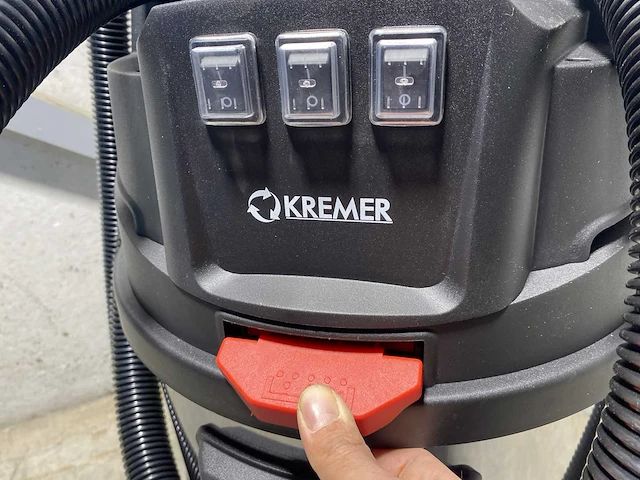 Kremer kr100ls industriële nat/droog stofzuiger - afbeelding 6 van  17