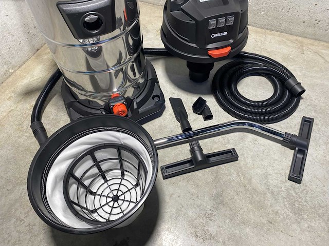 Kremer kr100ls industriële nat/droog stofzuiger - afbeelding 11 van  17