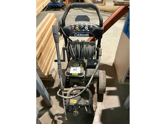 Kremer kr170b verrijdbare hogedrukreiniger - afbeelding 2 van  5