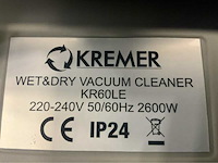 Kremer kr60le industriële stofzuiger - afbeelding 2 van  12