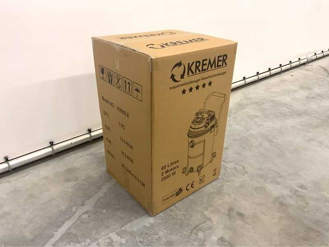 Kremer kr60le industriële stofzuiger - afbeelding 1 van  2