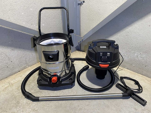Kremer kr65ls industriële nat/droog stofzuiger - afbeelding 4 van  16