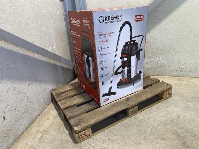 Kremer kr65ls industriële nat/droog stofzuiger - afbeelding 19 van  20