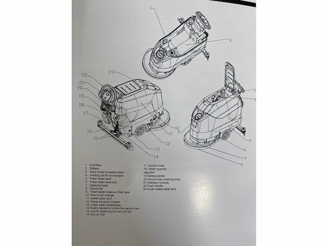 Kremer krfl50-a vloerschrobmachine - afbeelding 22 van  29