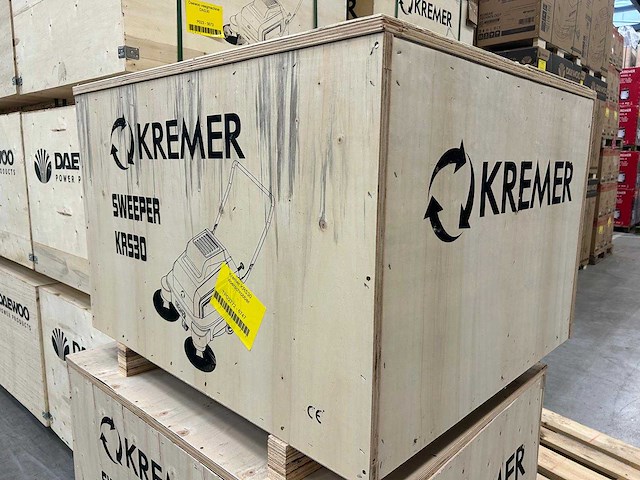 Kremer krs30 veegmachine - afbeelding 1 van  1