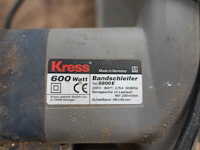 Kress bandenschuurmachine met schuurbanden - afbeelding 3 van  7