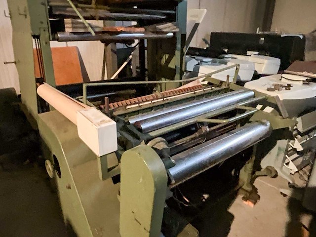 Kreunert rollen afwikkelmachine voor rollen zonder kern (ideaal in verpakkingsindustrie) - afbeelding 3 van  19