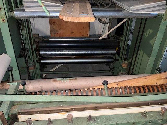 Kreunert rollen afwikkelmachine voor rollen zonder kern (ideaal in verpakkingsindustrie) - afbeelding 7 van  19