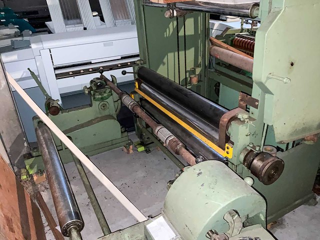 Kreunert rollen afwikkelmachine voor rollen zonder kern (ideaal in verpakkingsindustrie) - afbeelding 10 van  19