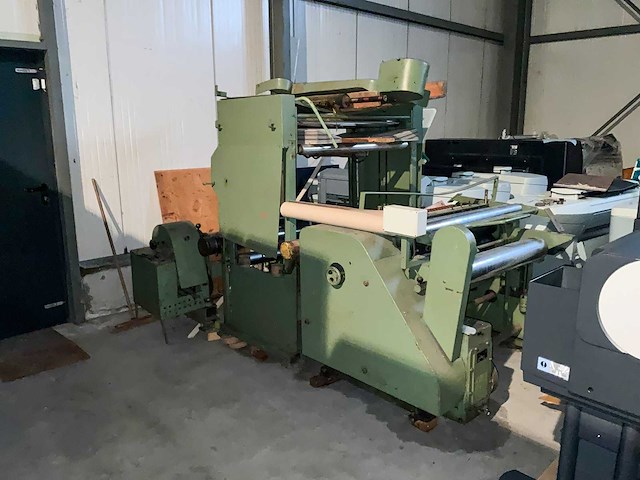 Kreunert rollen afwikkelmachine voor rollen zonder kern (ideaal in verpakkingsindustrie) - afbeelding 12 van  19