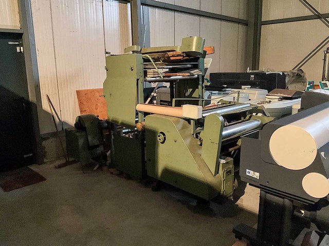 Kreunert rollen afwikkelmachine voor rollen zonder kern (ideaal in verpakkingsindustrie) - afbeelding 13 van  19