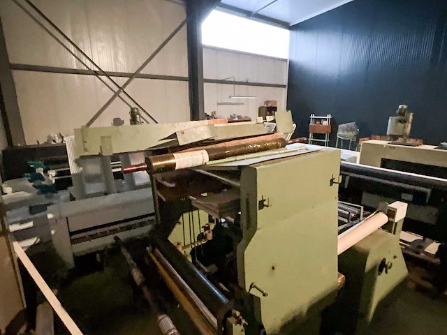 Kreunert rollen afwikkelmachine voor rollen zonder kern (ideaal in verpakkingsindustrie) - afbeelding 17 van  19