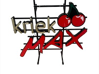 Kriek max - neon - 55 x 47 cm. - afbeelding 2 van  3