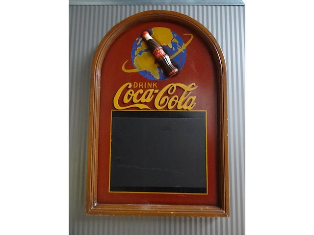 Krijtbord coca-cola - afbeelding 1 van  1