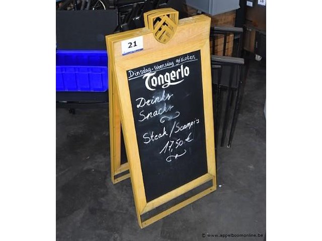 Krijtbord - afbeelding 1 van  1