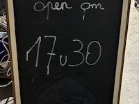 Krijtbord - afbeelding 2 van  2