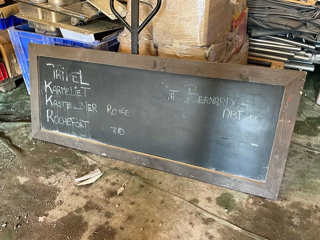 Krijtbord - afbeelding 1 van  2