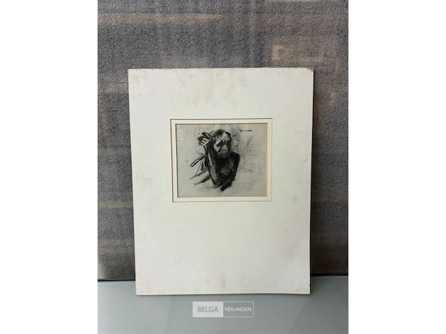 Krijttekening - afbeelding 1 van  1