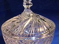 Kristal bonbonière violetta - afbeelding 1 van  2