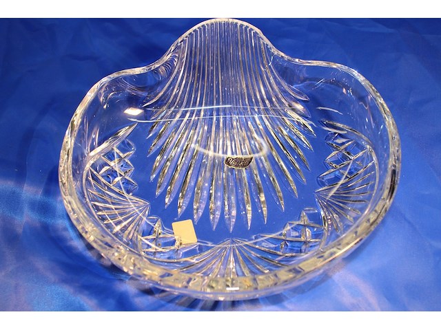 Kristal bowl + schaal violetta - afbeelding 1 van  3