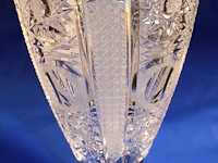 Kristal vaas + bonbonière violetta - afbeelding 2 van  2