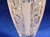 Kristal vaas + bonbonière violetta - afbeelding 2 van  2