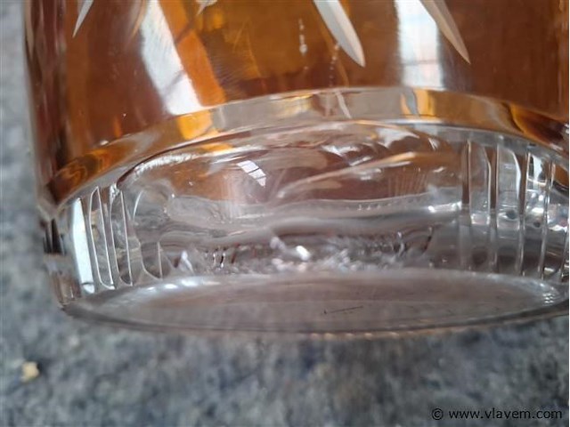 Kristal vaas - afbeelding 4 van  4