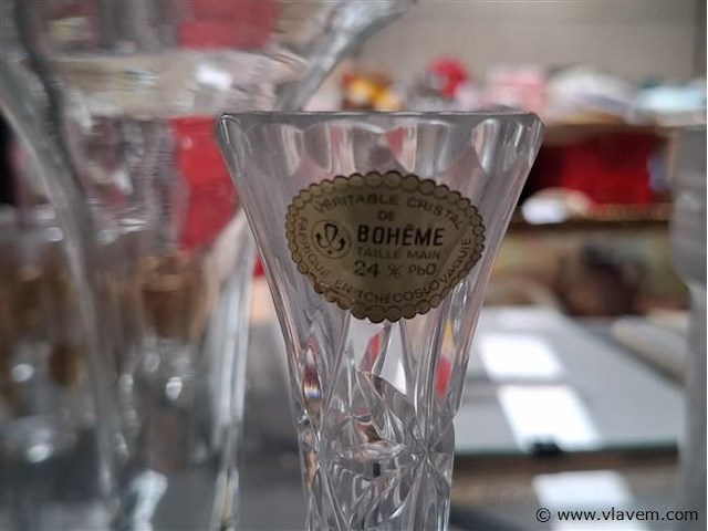 Kristal vaas - afbeelding 2 van  3