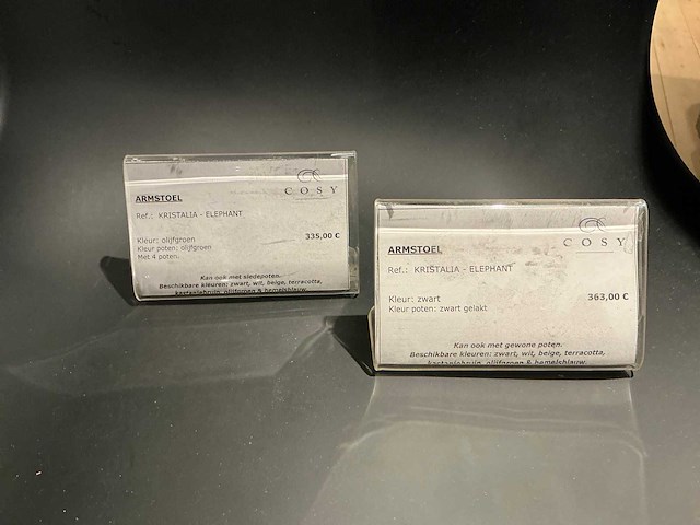 Kristalia - elephant eetkamerstoel (3x) - afbeelding 3 van  3