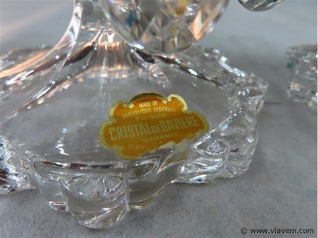 Kristallen kandelaars - afbeelding 2 van  3