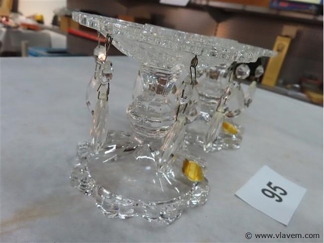 Kristallen kandelaars - afbeelding 3 van  3