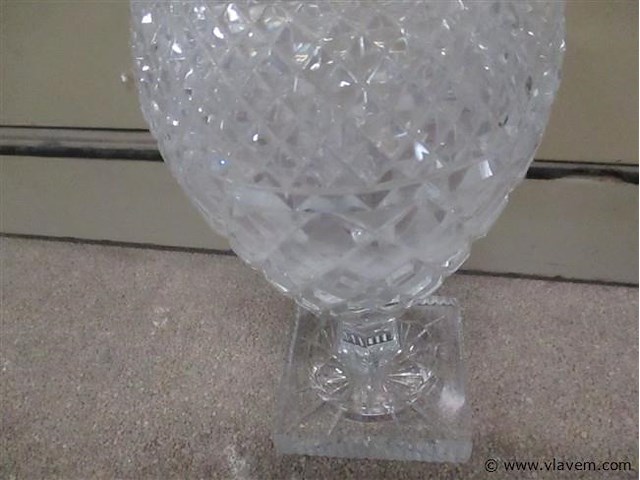 Kristallen vaas - afbeelding 3 van  3
