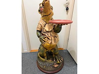 Krokodil - decor object - beeld - afbeelding 2 van  6