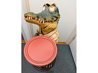 Krokodil - decor object - beeld - afbeelding 3 van  6