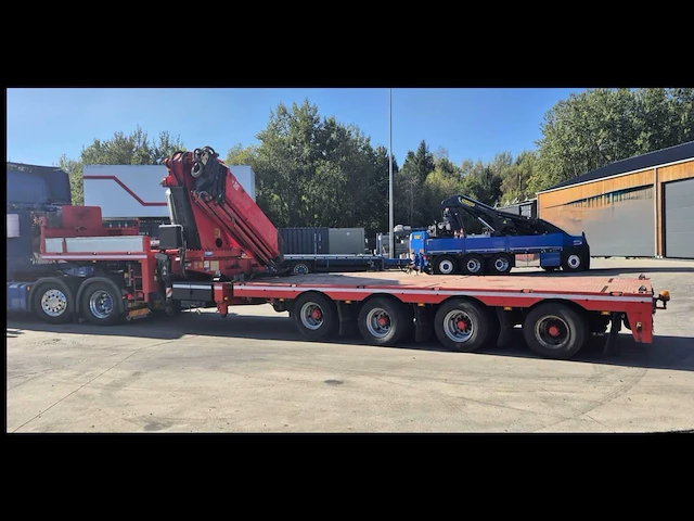 Kromhout 4asdu-16-36hg kraan oplegger met fassi f900a/1000axp.24 kraantransport - afbeelding 2 van  20