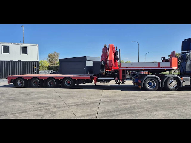 Kromhout 4asdu-16-36hg kraan oplegger met fassi f900a/1000axp.24 kraantransport - afbeelding 15 van  20