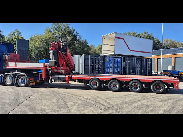 Kromhout 4asdu-16-36hg kraan oplegger met fassi f900a/1000axp.24 kraantransport - afbeelding 18 van  20