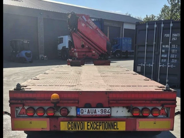 Kromhout 4asdu-16-36hg kraan oplegger met fassi f900a/1000axp.24 kraantransport - afbeelding 3 van  20