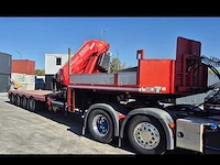 Kromhout 4asdu-16-36hg kraan oplegger met fassi f900a/1000axp.24 kraantransport