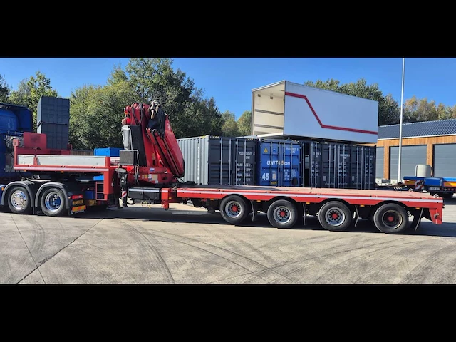 Kromhout 4asdu-16-36hg kraan oplegger met fassi f900a/1000axp.24 kraantransport - afbeelding 13 van  20