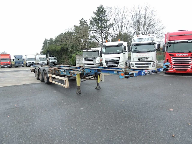 Krone - 2003 - 40' containerchassis - oplegger - afbeelding 4 van  18