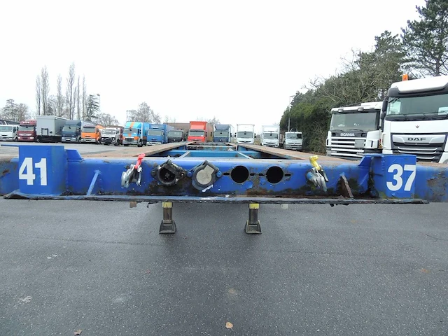 Krone - 2003 - 40' containerchassis - oplegger - afbeelding 5 van  18