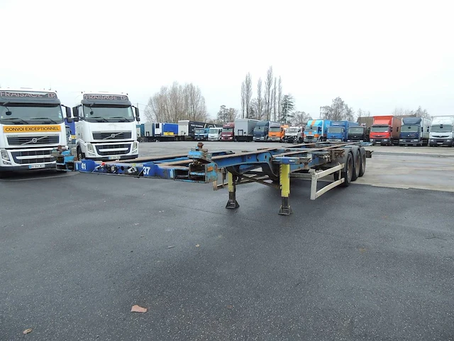 Krone - 2003 - 40' containerchassis - oplegger - afbeelding 18 van  18