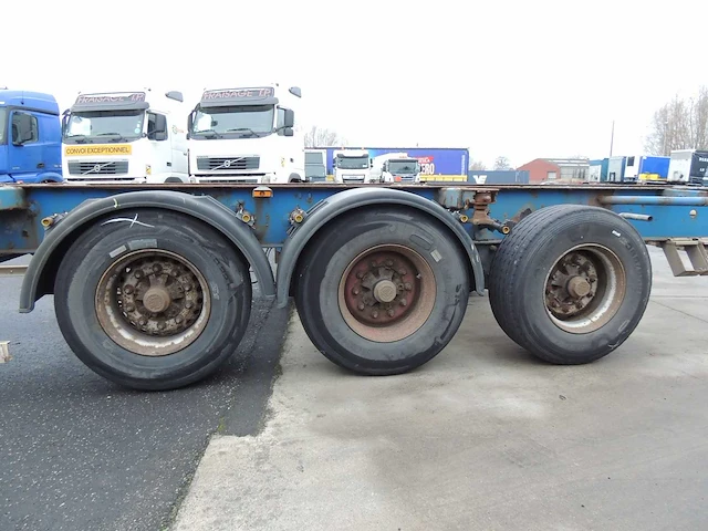 Krone - 2003 - 40' containerchassis - oplegger - afbeelding 10 van  18